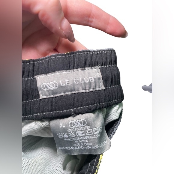 Le Club New Pineapple Gray Swim Trunks Size XL - Picture 6 of 7